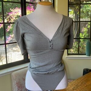 Abercrombie & fitch boho/cowboy/office women’s bodysuit. XXS